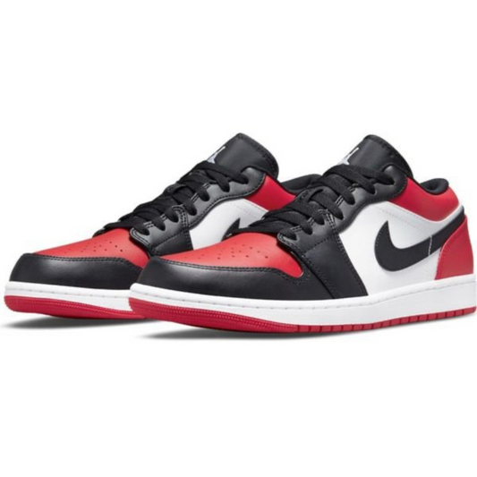 Jordan 1 Low Noir Rouge 41