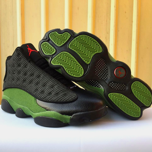 JORDAN 13 NOIR VERT 43