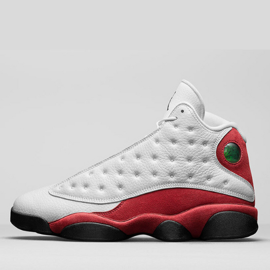 JORDAN 13 BLANC ROUGE 44